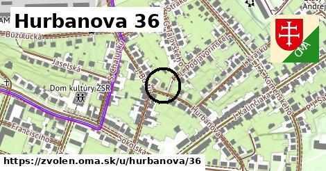 Hurbanova 36, Zvolen