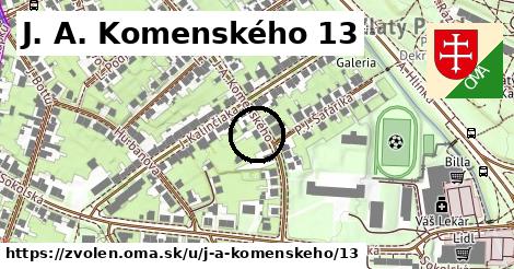 J. A. Komenského 13, Zvolen