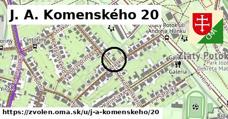 J. A. Komenského 20, Zvolen