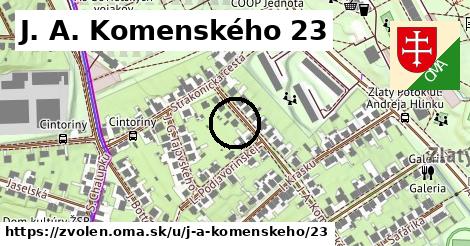 J. A. Komenského 23, Zvolen