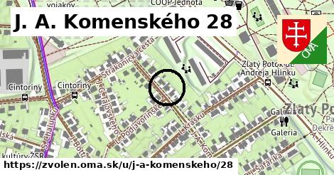 J. A. Komenského 28, Zvolen