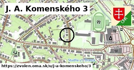 J. A. Komenského 3, Zvolen