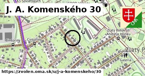 J. A. Komenského 30, Zvolen