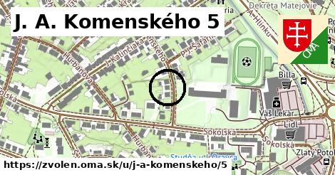 J. A. Komenského 5, Zvolen