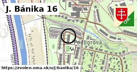 J. Bánika 16, Zvolen