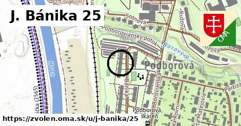 J. Bánika 25, Zvolen