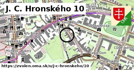 J. C. Hronského 10, Zvolen