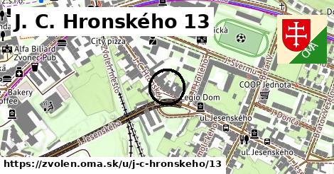 J. C. Hronského 13, Zvolen