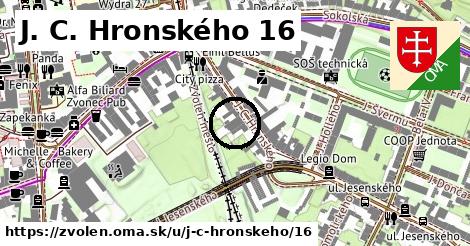 J. C. Hronského 16, Zvolen