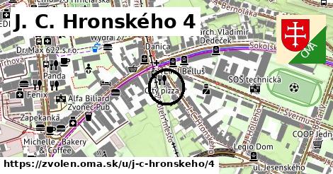 J. C. Hronského 4, Zvolen