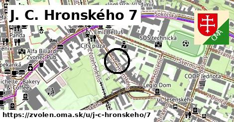 J. C. Hronského 7, Zvolen