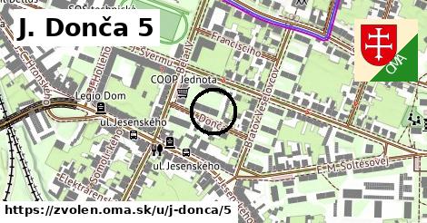 J. Donča 5, Zvolen