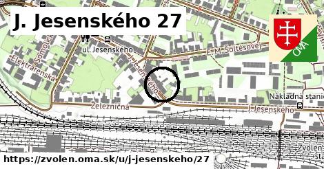 J. Jesenského 27, Zvolen