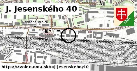 J. Jesenského 40, Zvolen