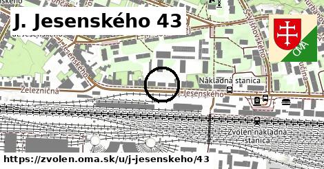 J. Jesenského 43, Zvolen