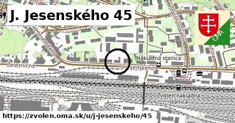 J. Jesenského 45, Zvolen