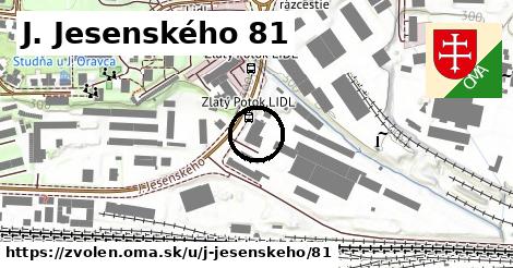 J. Jesenského 81, Zvolen