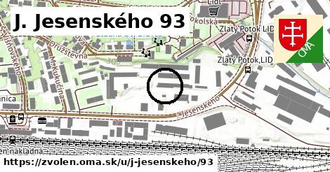 J. Jesenského 93, Zvolen