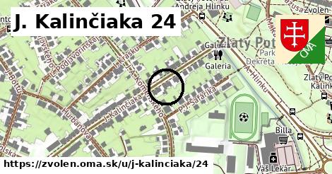 J. Kalinčiaka 24, Zvolen