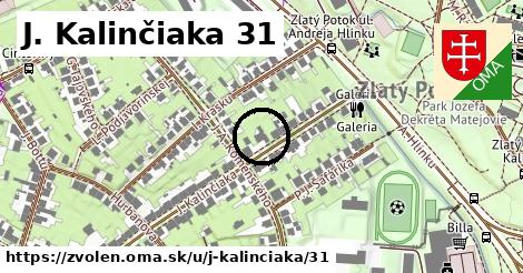 J. Kalinčiaka 31, Zvolen