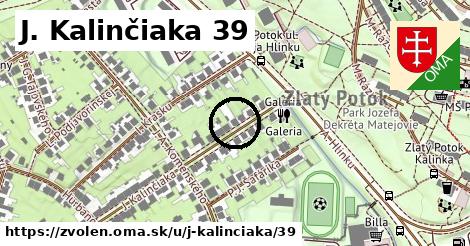 J. Kalinčiaka 39, Zvolen