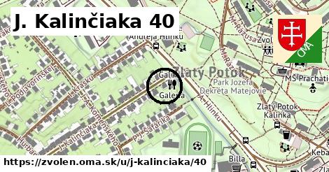 J. Kalinčiaka 40, Zvolen