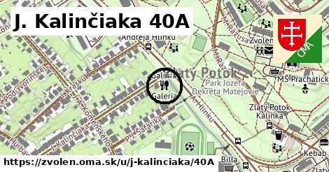 J. Kalinčiaka 40A, Zvolen