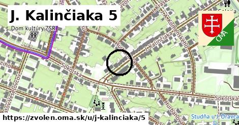 J. Kalinčiaka 5, Zvolen