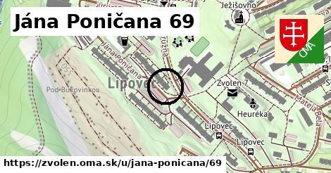 Jána Poničana 69, Zvolen