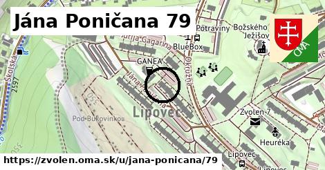 Jána Poničana 79, Zvolen