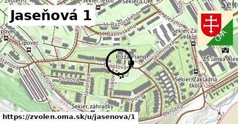 Jaseňová 1, Zvolen