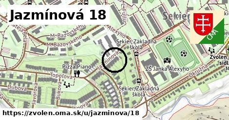 Jazmínová 18, Zvolen