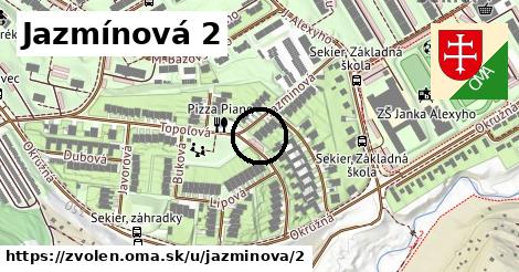 Jazmínová 2, Zvolen