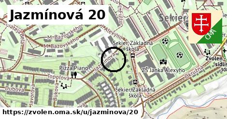 Jazmínová 20, Zvolen