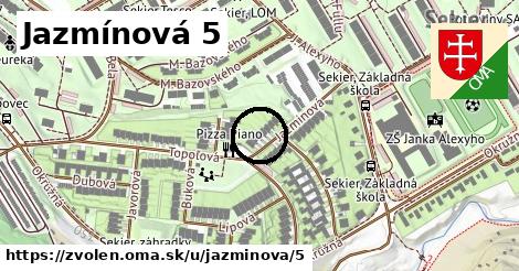 Jazmínová 5, Zvolen