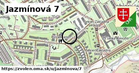 Jazmínová 7, Zvolen