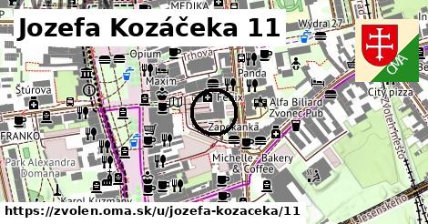 Jozefa Kozáčeka 11, Zvolen