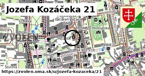 Jozefa Kozáčeka 21, Zvolen