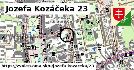 Jozefa Kozáčeka 23, Zvolen