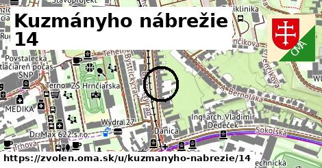 Kuzmányho nábrežie 14, Zvolen