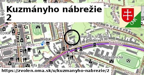 Kuzmányho nábrežie 2, Zvolen