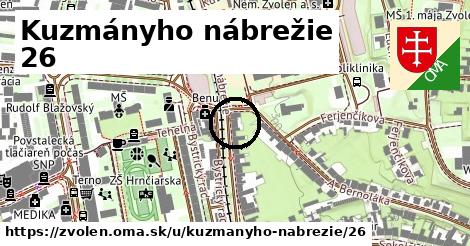 Kuzmányho nábrežie 26, Zvolen