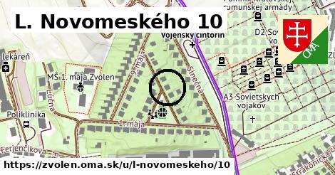 L. Novomeského 10, Zvolen