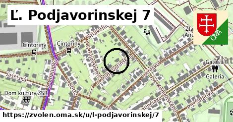 Ľ. Podjavorinskej 7, Zvolen