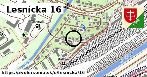 Lesnícka 16, Zvolen