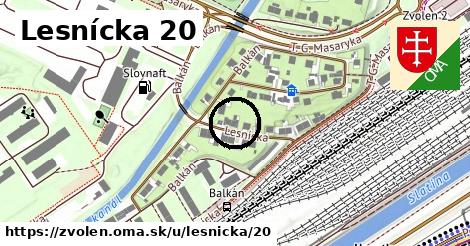 Lesnícka 20, Zvolen