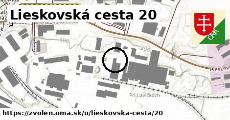 Lieskovská cesta 20, Zvolen