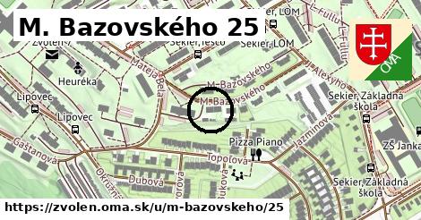 M. Bazovského 25, Zvolen