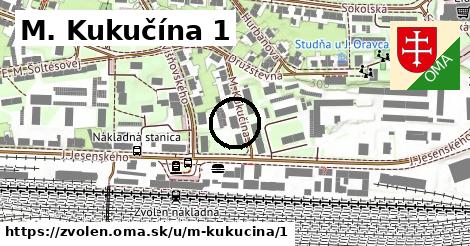 M. Kukučína 1, Zvolen