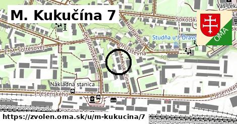 M. Kukučína 7, Zvolen